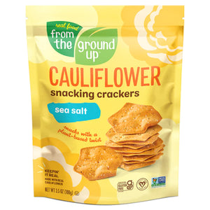 From the Ground Up Sea Salt Snacking Cauliflower Crackers